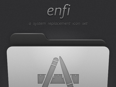 Enfi enfi icon mac metal replacement set system thick
