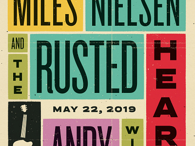 Miles Nielsen and The Rusted Hearts + Andy Jenkins - SBS 214.19