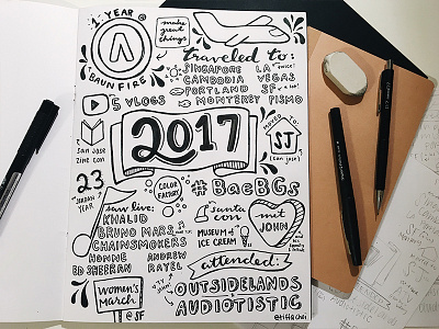 2017 drawing hand illustration lettering