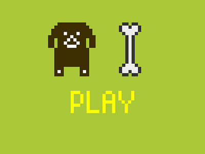 Dog Icon design flat game art icons logo minimal pixel art retro design