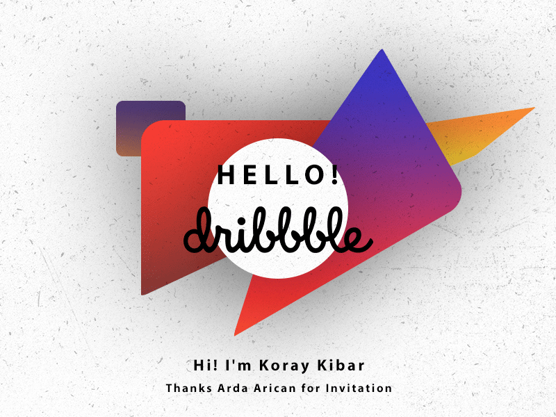 Hello dribbble! debut design shot ui ux web