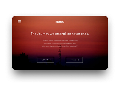 Landing Page - Background Overlay