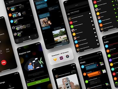 Chatting App - Full UI kit