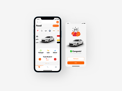 Home Feed | Car Marketplace App app car app dribbble ecommerce app figma ios sketch ui design ux design visual design