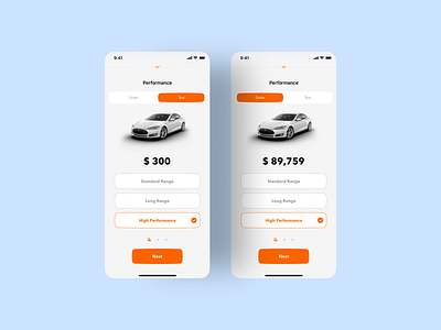 Ordering Process | Performance phase - Car Marketplace App