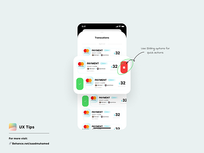 UX Tip on E-Wallet App