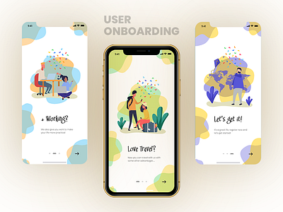 User Onboarding app ios ui design user onboarding ux design xd