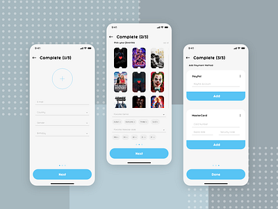 Cinema App | User Registration