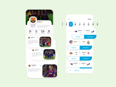 Sports News App - Games