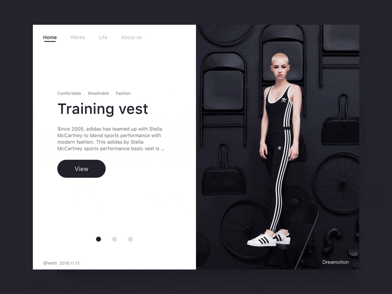 Dribbble07 animation design flat ui ux web website