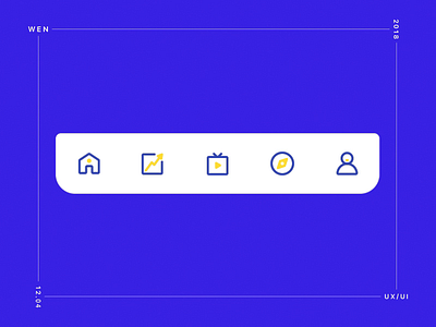 Icon after affects animation app design flat icon ui ux