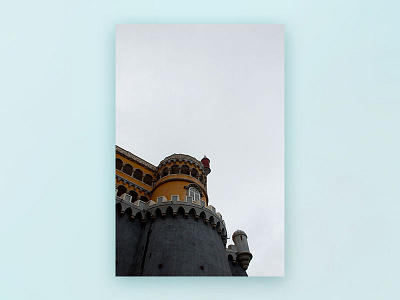 Castle at Sintra 1 castle photography portugal