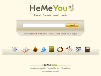 Hemeyou Online Social Network - 2009 2009 branding design freelance homepage interface landing landing page legacy social club social network ui ux web design