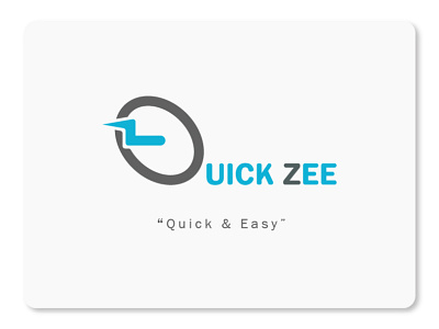 Quickzee_logo app branding design icon illustration illustrator logo logodesign ui vector