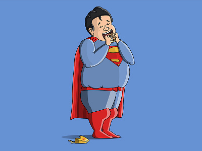 Junk Foodie Superman