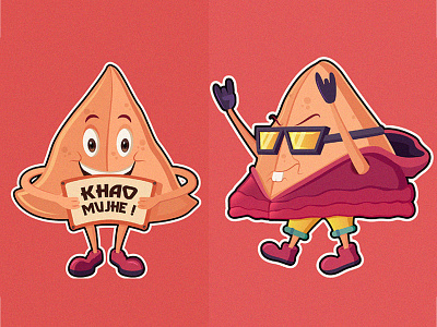 Samosa stickers #1