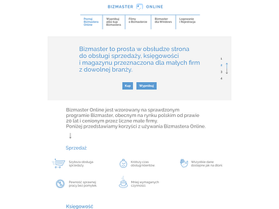 Bizmaster Online Layout