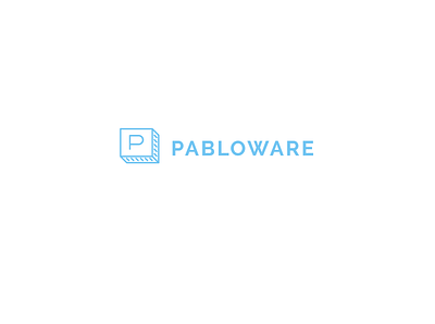 Pabloware Logo branding design icon logo vector