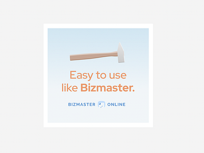 Easy to use like Bizmaster.