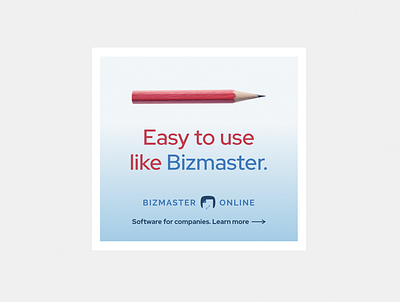 Easy To Use Like Bizmaster - advertisement ad advertisement branding design photography software