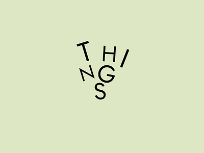 Things, logotype