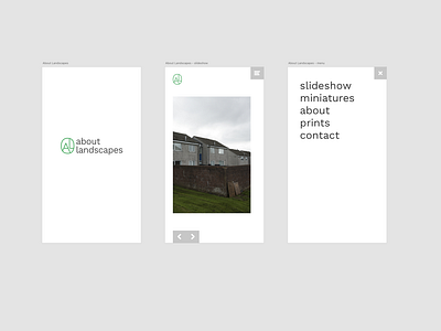 About Landscapes, mobile version.