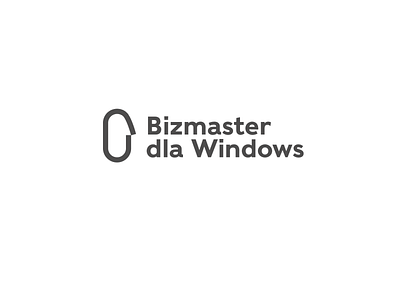 Bizmaster dla Windows logo. app branding design icon logo vector