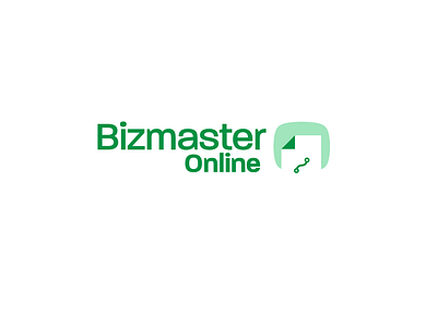 Bizmaster Online Logo app branding design logo vector