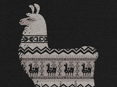 Llamas make the best sweaters - Shirt animal design illustration latin america llama shirt shirt design tshirt