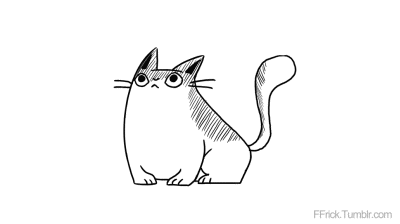 Fat Cat animation animation cartoon cat gif