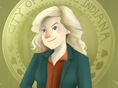 Leslie Knope - Parks & Rec fanart