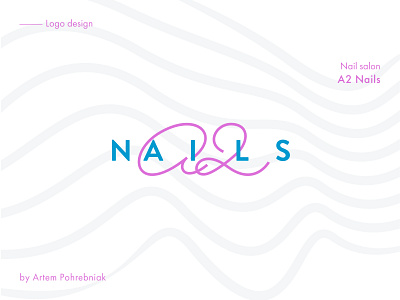 A2 Nails Logotype | Nail salon