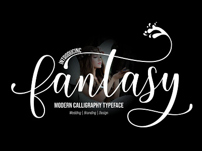 Fantasy Script Font advertising bundle calligraphy callygraphy christmas design fontbundles fonts illustration logo