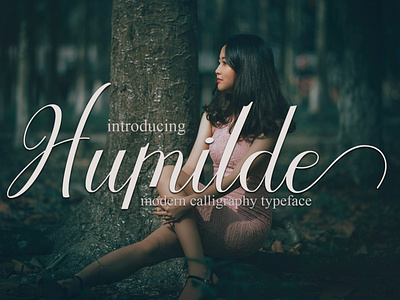 humilde calligraphy script font