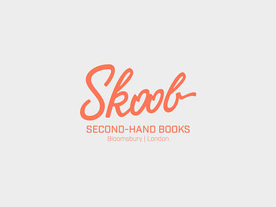 Skoob - self commissioned logotype available design logo logodesign logodesigner logotype type