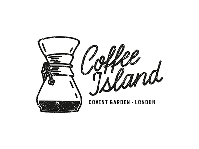 Coffee Island barista brand branding coffee coffee bar design handdrawn lettering logo logodesign logotype