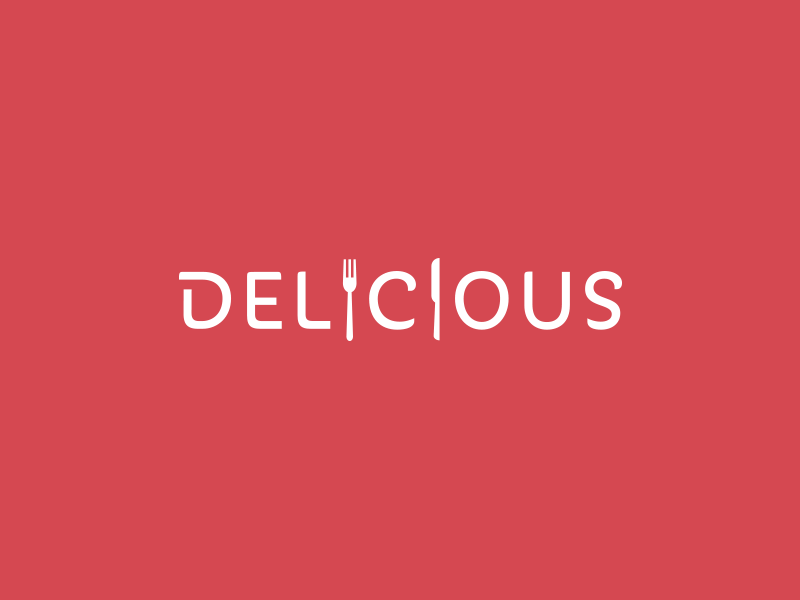 Delicious Logo gastronomy by Fabian Fischer on Dribbble