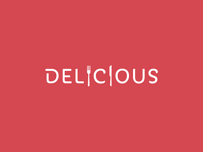 Delicious - Logo gastronomy brand branding design food gastronomy handlettering logo logodesigner logotype type