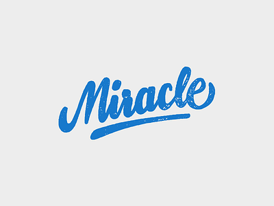 Miracle handlettering