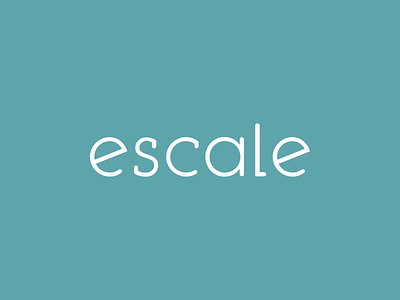 Escale logo branding logo