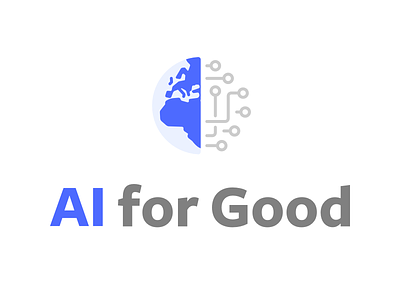 AI for Good branding corporate branding identity illustration logo