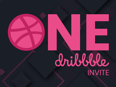 dribbble invite dribbble invite illustrator invite one invite photoshop uiux web design