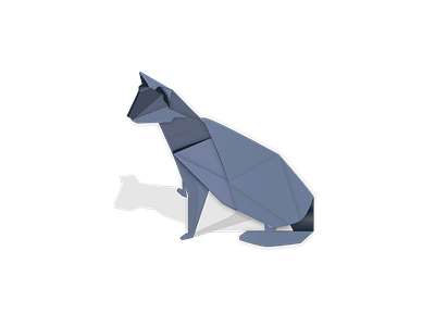 origami cat