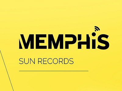 Memphis branding design logo typography