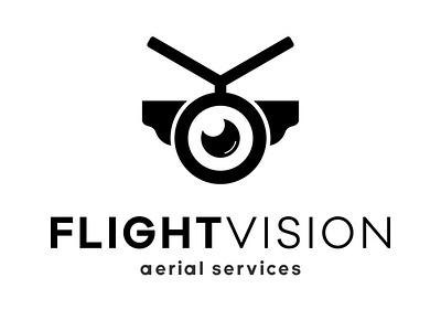 Flight Vision branding design logo