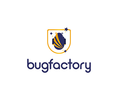 BugFactory branding design logo typography