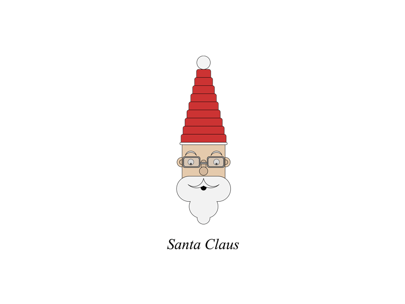 Santa Claus christmas special illustration santa claus