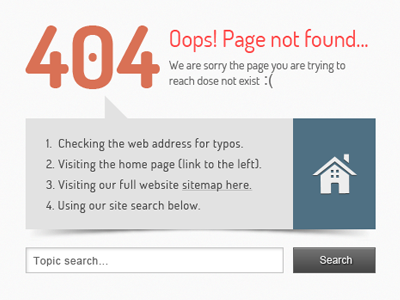 404 page 404 error error page web design