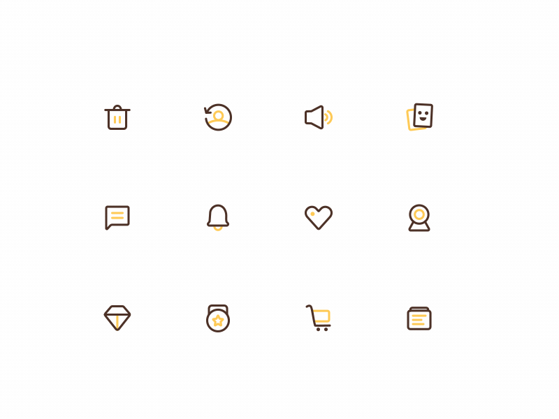 12 Icon icon ui 设计
