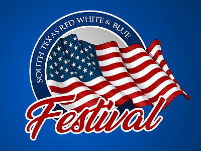 South Texas Red White and Blue Festival festival flag patriotic texas usa